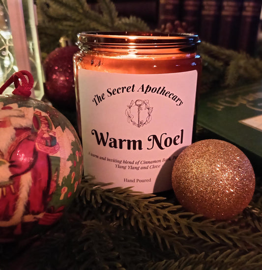 Warm Noel Scented Candle Soy Wax and Essential Oils