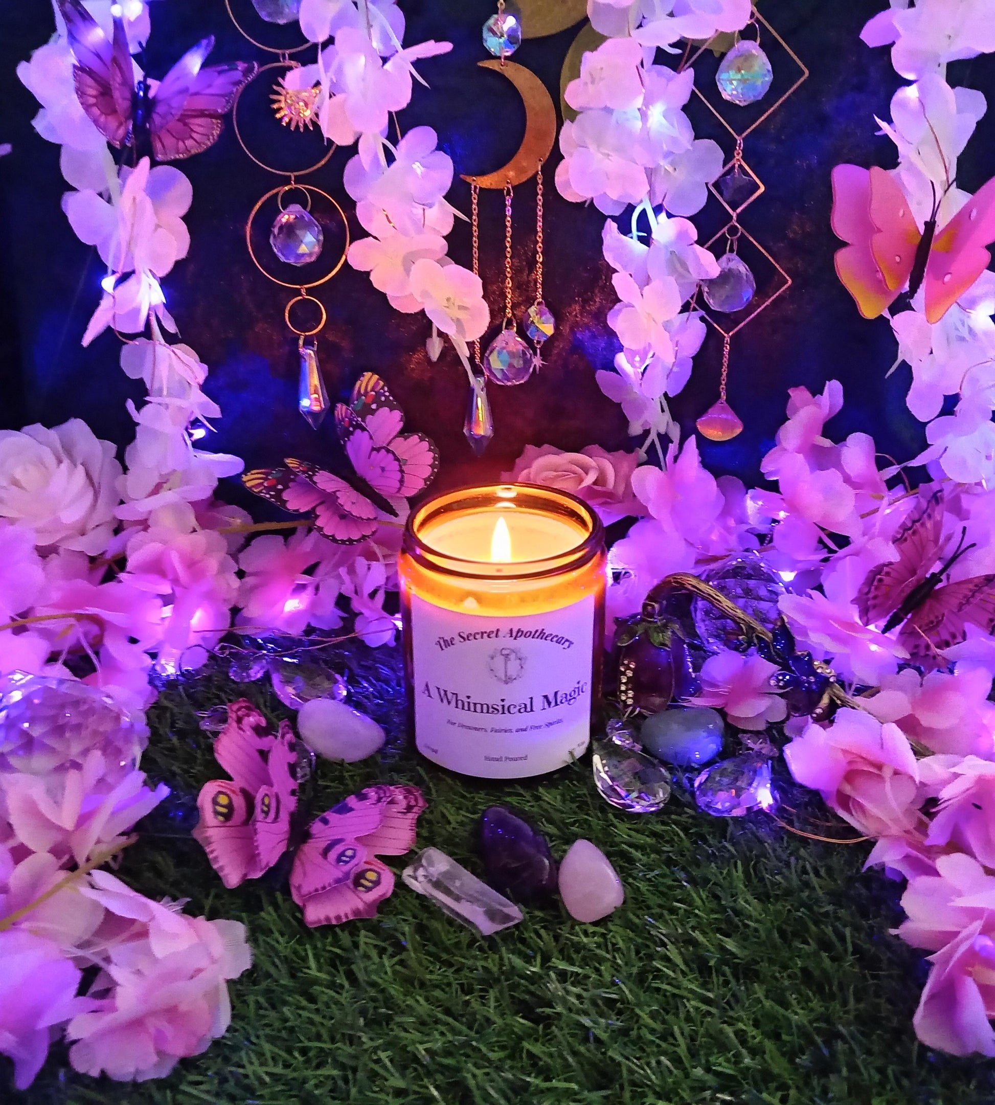 A Whimsical Magic Scented Candle Soy Wax and Essential Oils