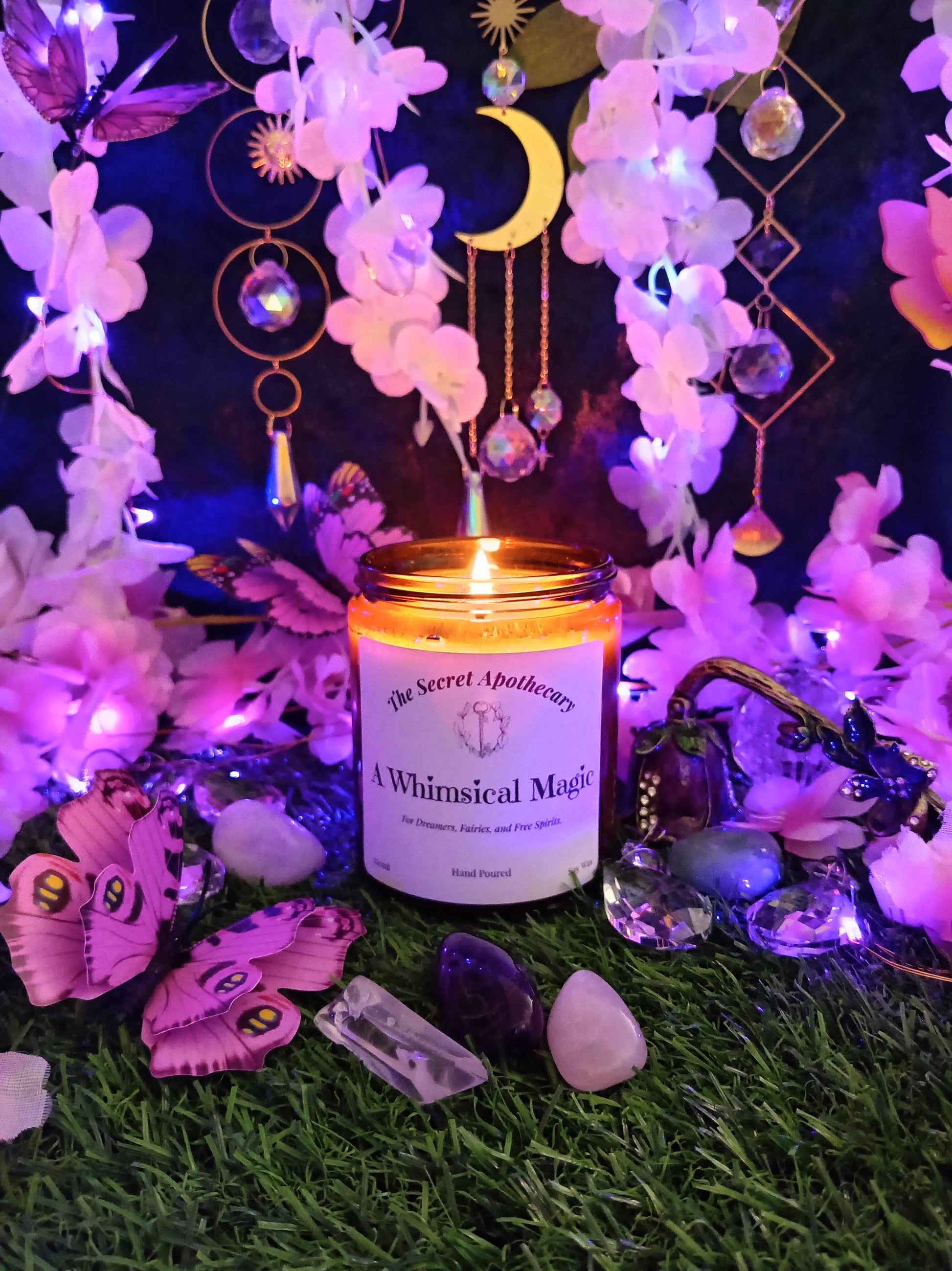 A Whimsical Magic Scented Candle Soy Wax and Essential Oils