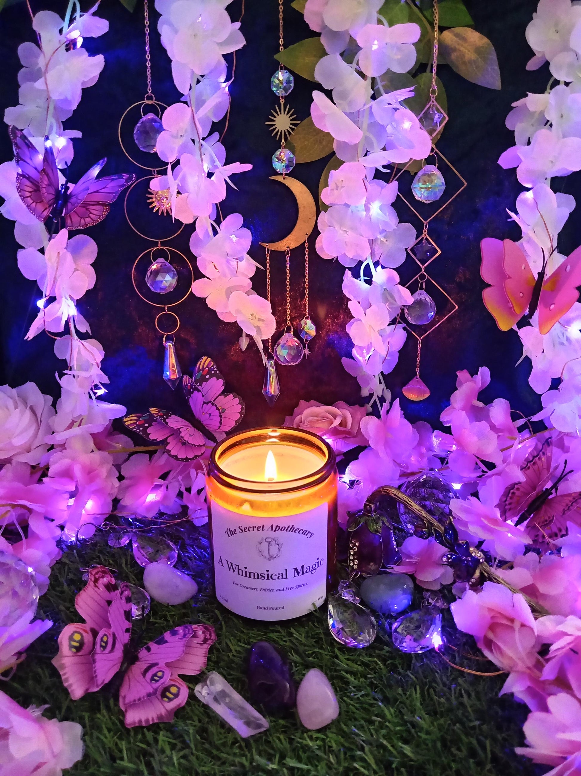 A Whimsical Magic Scented Candle Soy Wax and Essential Oils