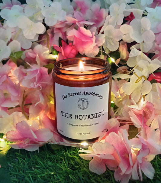 The Botanist Scented Candle Soy Wax and Essential Oils