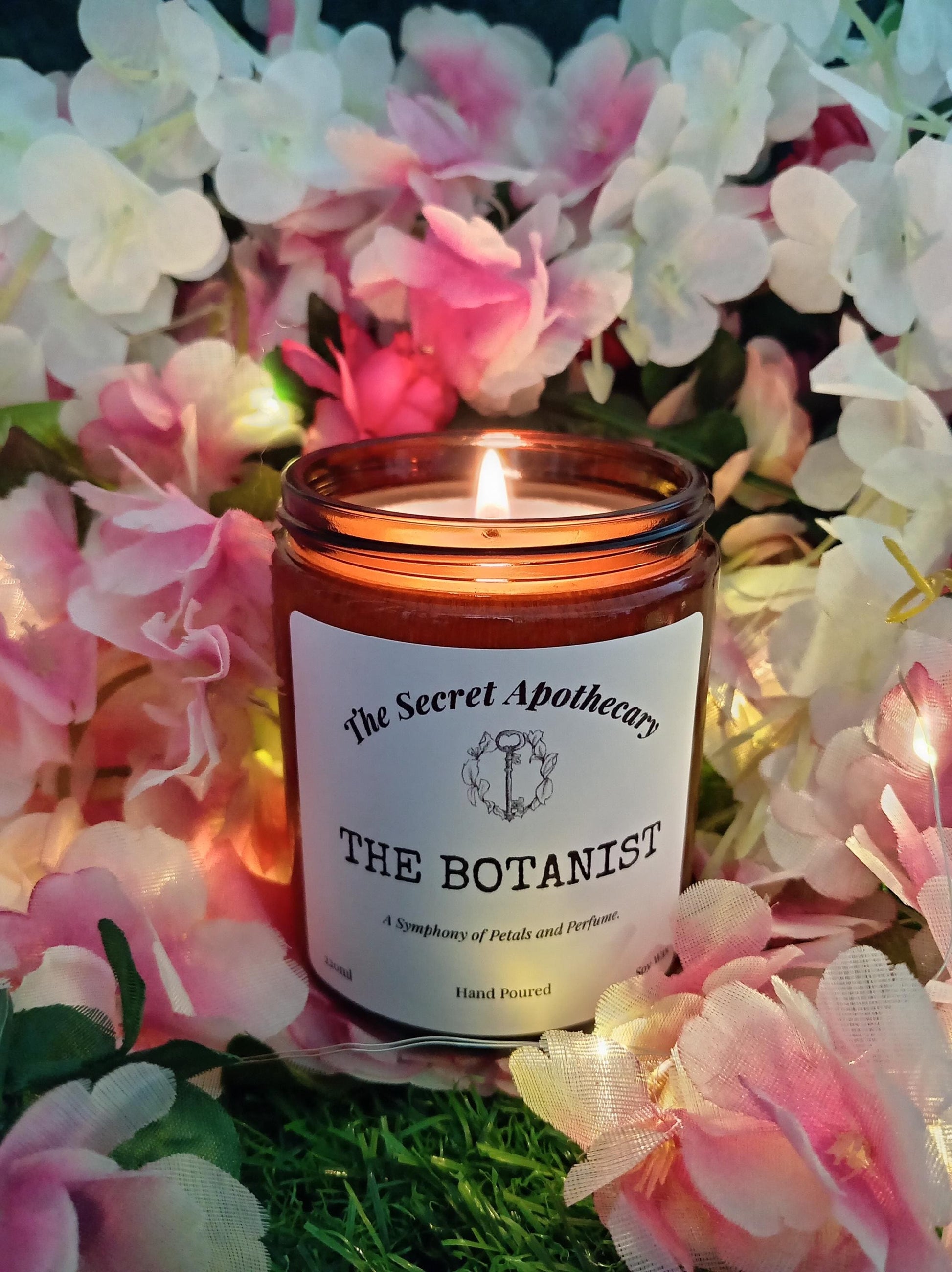 The Botanist Scented Candle Soy Wax and Essential Oils