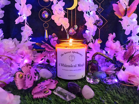 A Whimsical Magic Scented Candle Soy Wax and Essential Oils